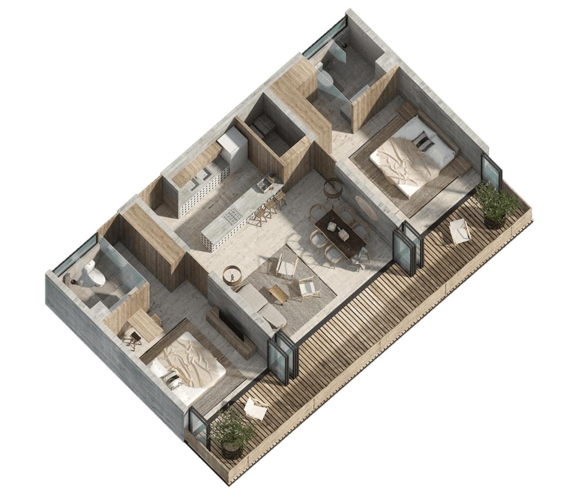 Waterworld Tulum 2Br W Cenote -Lagoons - Big Gym Dış mekan fotoğraf