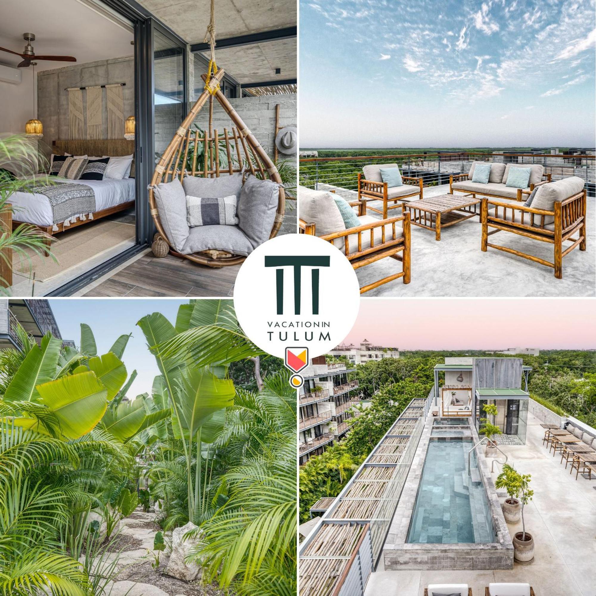 Waterworld Tulum 2Br W Cenote -Lagoons - Big Gym Dış mekan fotoğraf